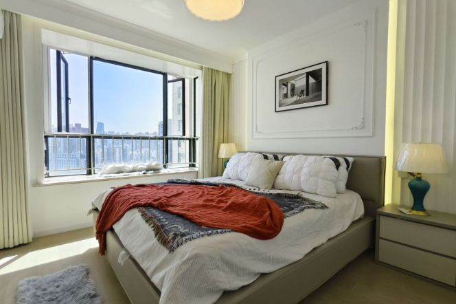 High End Compound/Big 1Br 70Sqm+Elevator /Balcony/Wuning rd Metro L13&14