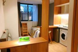 1Studio with large terrace near line 18 Fu'dan University can long and short term lease