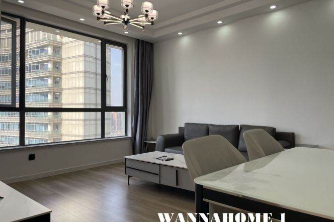 Modern&Spacious&Bright 1Bdr 1Bath Apt+Taikoo Hui+Awesome View&Top Compound