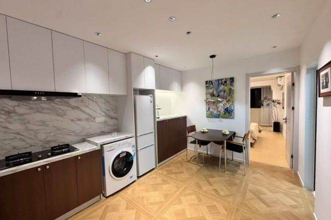 1br, suwbay L9 Shangcheng,23F,key, Modern, balcony,8k