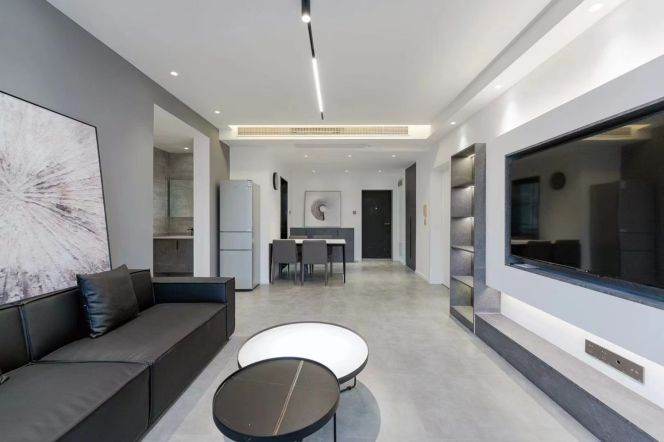 modern 2brs floor heating modern furniture beside Huang pu river only 17K 