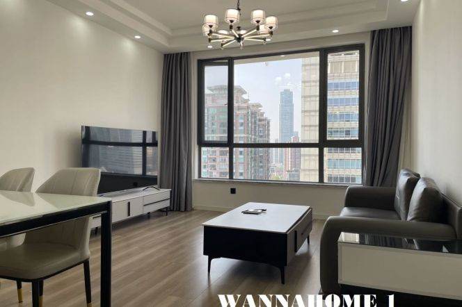 Modern&Spacious&Bright 1Bdr 1Bath Apt+Taikoo Hui+Awesome View&Top Compound