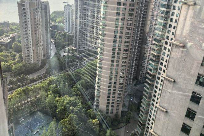 modern 2brs floor heating wooden floor nice view wooden floor beside Huang pu river 26.3K