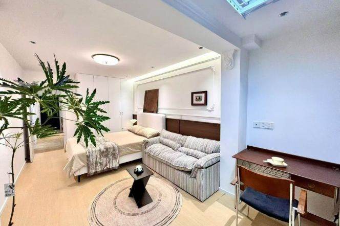 1br, suwbay L9 Shangcheng,23F,key, Modern, balcony,8k