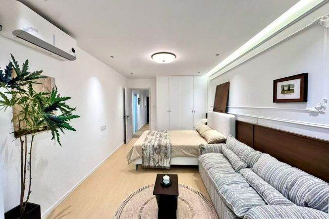 1br, suwbay L9 Shangcheng,23F,key, Modern, balcony,8k