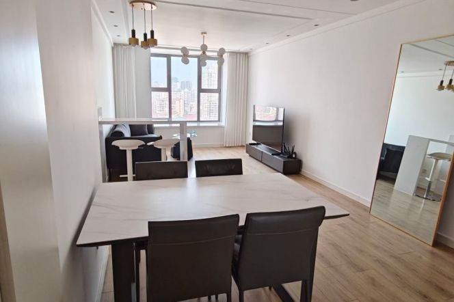 Elevator Spacious 2Br/2Lr/1Bt Close to L2/11 Jiangsu Rd Station 