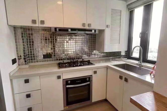 Modern 1BR w/Floor Heating+Open Kitchen in Top of City/Jing'an