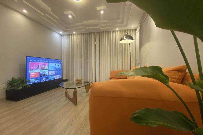 modern 2brs open balcony floor heating only nice view beside Huang pu river only 17.5K