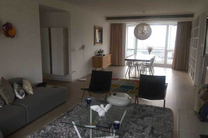 modern big 3brs floor heating nice furniture beside An fu road line 1,7 in top 10 compound