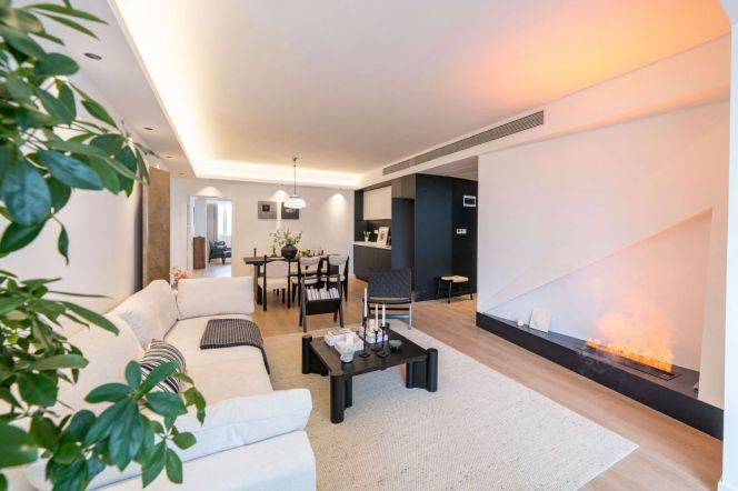 big Modern 3brs with floor heating modern furniture  beside Su zhou river 23.5K