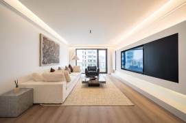 Central Xujiahui brand new modern 3br 2bt apt balcony