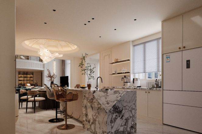 brand new house 5brs penhouse big balcony floor heating in Lujiazui near Huang pu river 