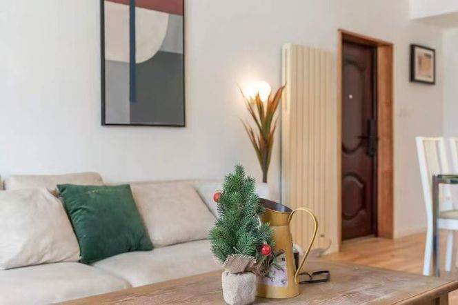 Cozy 2bedrooms elevator Apt+Heating+Oven@Wuding Rd