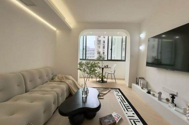 Wuding rd/elevator 1br 2lr/big living room/all bright room/floor heating@L14/11/2