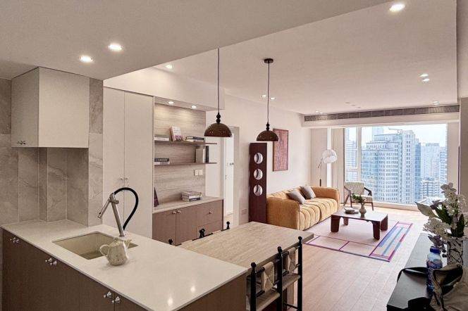  2Bdrs 1Bath Apt/Spacious&Modern/L1/12/13 Hanzhong Rd/Greeny View/Nice Compound