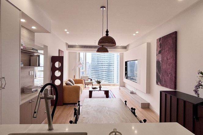  2Bdrs 1Bath Apt/Spacious&Modern/L1/12/13 Hanzhong Rd/Greeny View/Nice Compound