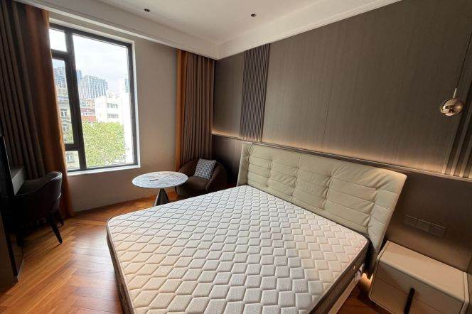 1Studio with elevator near line 1/9/11 Xujiahui and Jiao'tong Uni can long and short term lease