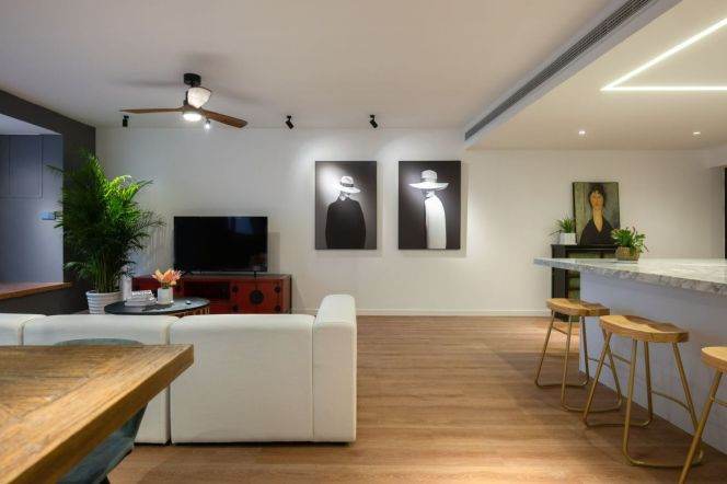 Stylish 150sqm home near wukang & anfu rd big open kitchen big livingroom