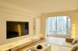 modern big 3brs floor heating modern furniture in Jing an temple line 2,7,14 