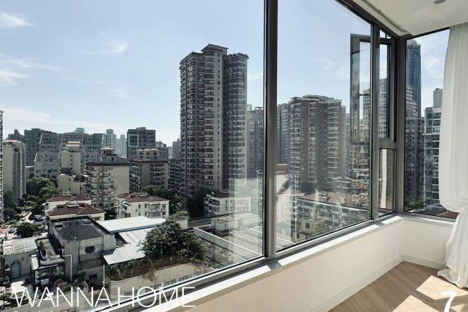 Exquisite Renovation/Xujiahui CBD/Fantastic View/Large Storages/Heater/Cozy1br