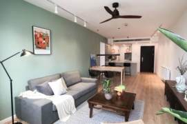 Lovely 2Brs& 2Bts Apt+Wall Heating+central AC+Oven@Jiangsu Rd