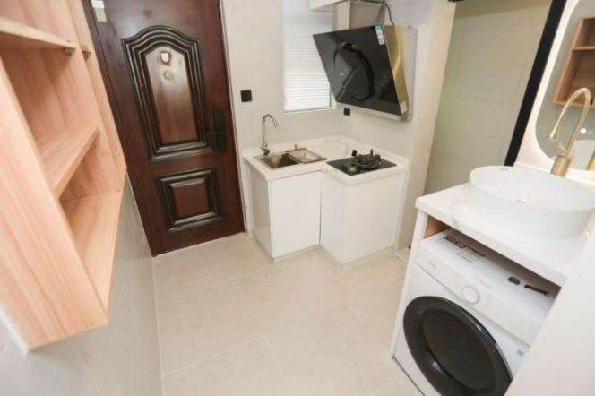 Wuding Road — Sunny 1BR with South-Facing Balcony — 6,800 RMB