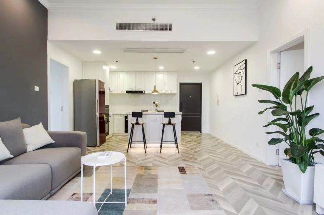 High class 2BR 2BA w fantastic view @ Zhenning rd 