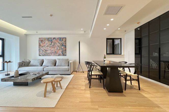 Kerry Apartment — High-Floor 2BR with Floor Heating — 20,000 RMB