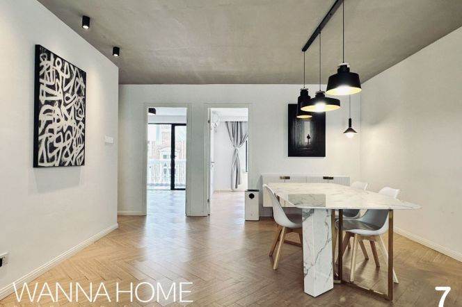 Garden Compound/Zhaojiabang/Elevator/Balcony/Bathtub/Large Storages/Cozy2+1br