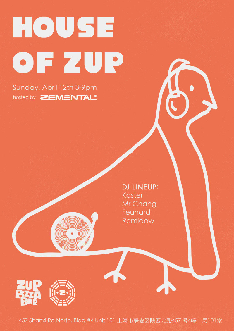 House of Zup x Zemental: Club Meets Kitchen (House, Techno)