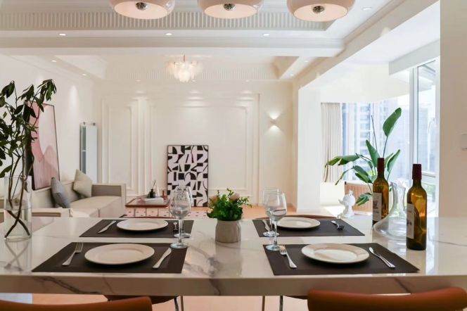 modern 2brs floor heating modern furniture in Xujiahui nice view line 1,9,11 Xujiahui park 