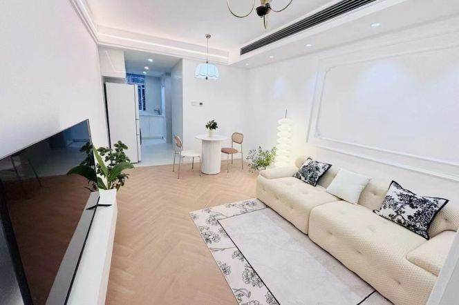 Jinshajiang rd/modern 1br 1lr/bright room/NR ECNU/big living room@L13/3/4