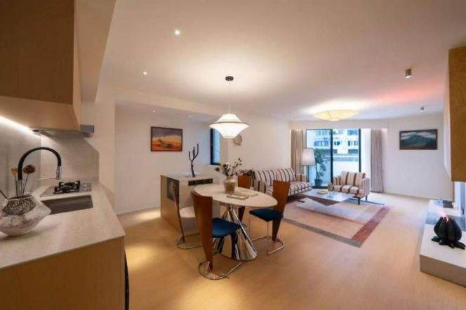 Delightful 2Brs Apt+Floor heating+central AC+Dishwasher@Zhongshan Park