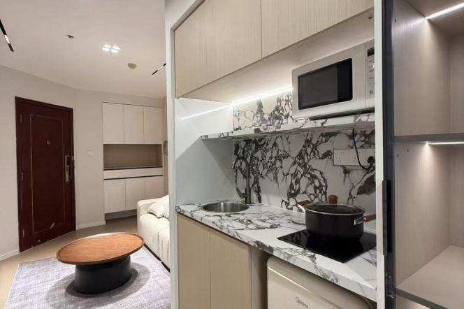 West Nanjing rd elevator 1BR apartment