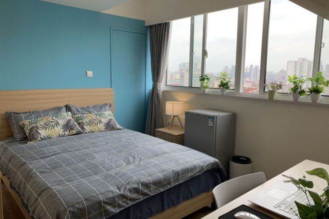 1Studio near line 1/3/4 Shanghai Railway Station metro can long and short term lease