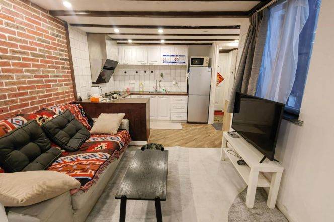 Good price loft 1 br in Jing'an ,easy to L 2/12/13 West NanJing Rd St.