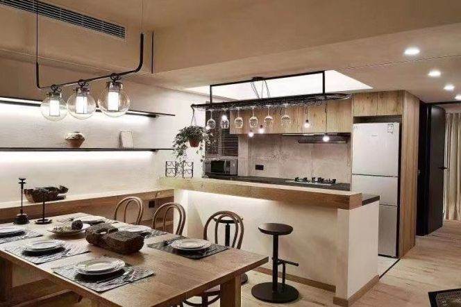 modern 2brs floor heating nice furniture nice open kitchen 19.7K