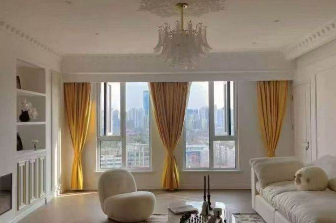 super modern big 4brs floor heating nice furniture near Xintiandi 