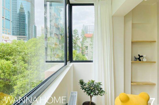 Exquisite Renovation/West Nanjing/Elevator/Crazy Sunshine/Large Storages/Heater/Cozy1br