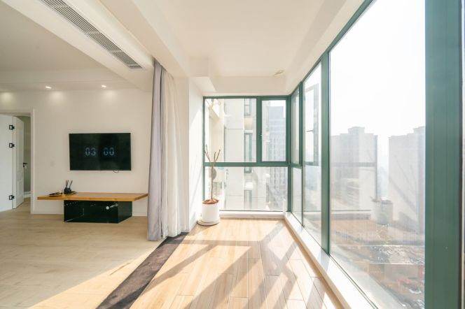 Modern 2+1BR 2BA High-Floor w/Heating nr Yuanshen Rd Station