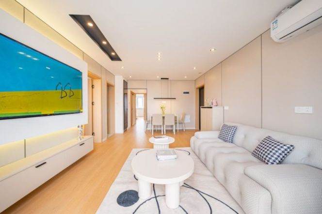 Elevator 2BR-Dapuqiao -2-minute ride to Line 9/13-Madang Road