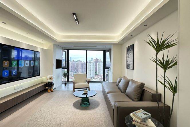 Modern 4brs with floor heating and balcony  beside metro line 7 Chang ping road