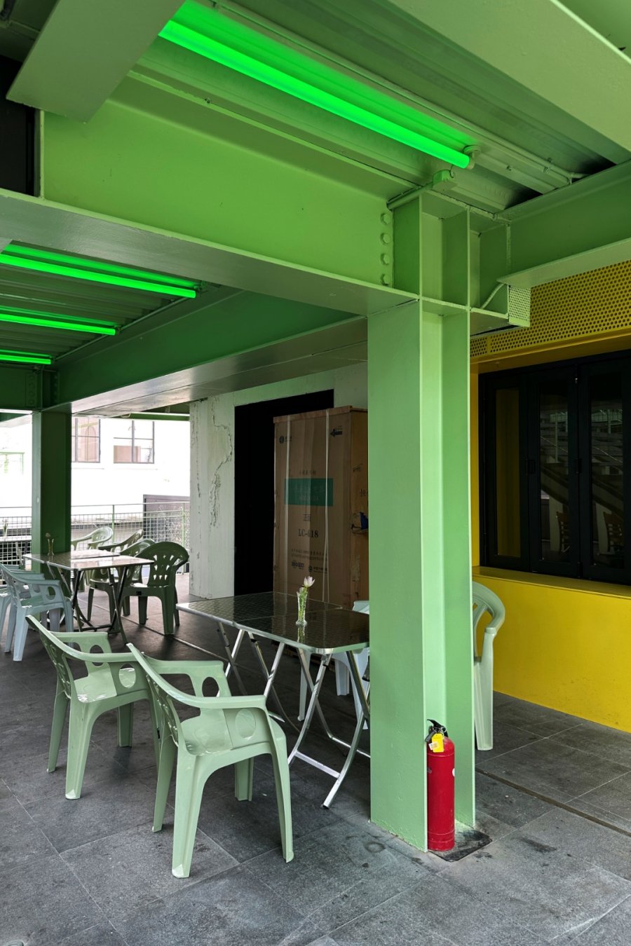 Green Station Puts a Minty Refresh on a Familiar Changle Lu Compound