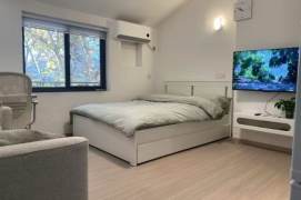 1Studio lane house near line 9 Da'pu Bridge metro can long and short term lease