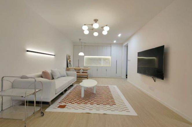 2 Brs, 1 Living room with Floor heating/Oven/Dish washer, 120 sqm @ Wuding metro L14