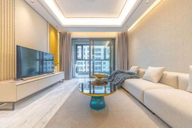 modern 3brs floor heating modern furniture balcony in Gubei Phase II 27K