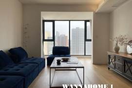 Spacious&Bright 3Bdrs 2Baths Apt+Suzhou Creek+Han Zhong Rd Metro+Awesome View