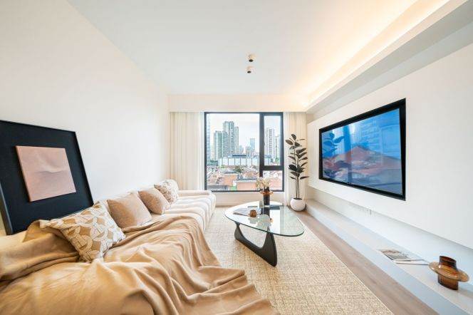 Elevator 3BR-Jiaozhou Road-4-minute ride to Line 7-Changping Road