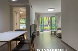 Top Compound+Jing An Temple+ Modern&Spacious&Bright 2Bdrs 2Baths Apt+Free Club+Large Garden