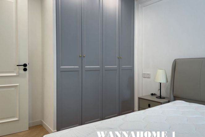 Top Compound+Jing An Temple+ Modern&Spacious&Bright 2Bdrs 2Baths Apt+Free Club